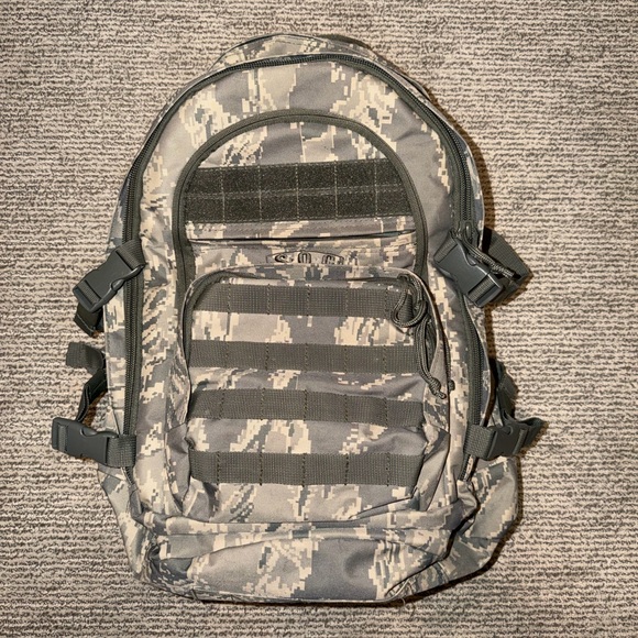 S.O.C. Camo Bug Out Travel Backpack Tactical ABU - Picture 2 of 7